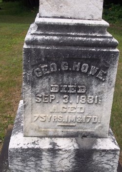 File:Gravetone inscription Geo G Howe 1806-1881 Phipps Cem Clarion Co PA.jpg