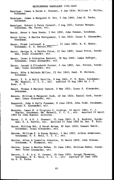 File:Mar of mecklenburg co 1783-1868 pg 83.png
