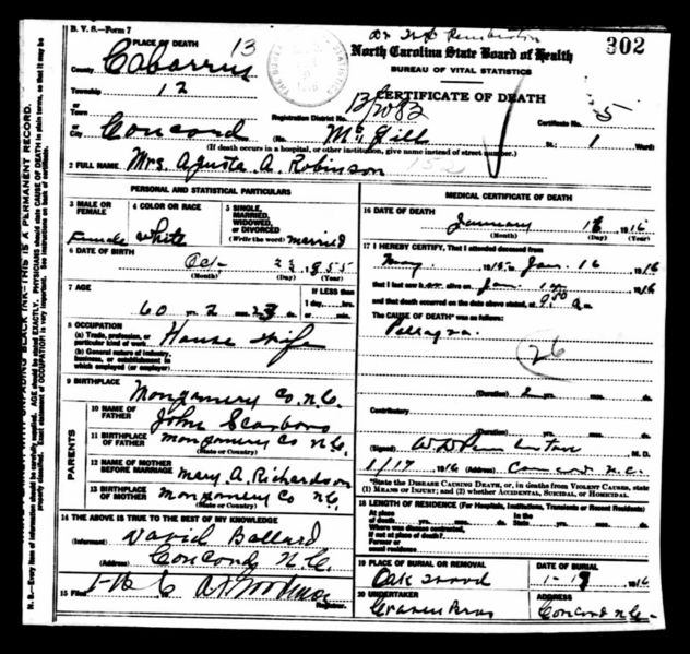 File:Death certificate, Mrs Agusta A.Robinson (Alice Augyusta Scarboro.jpg