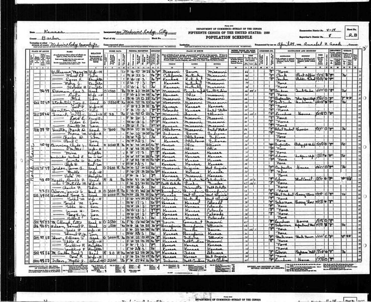 File:1930 census ks barber medicine lodge dist 14 pg 4.jpg