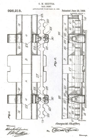 Rail Joint diagram sheet 1, patented 29 June 1909.jpg