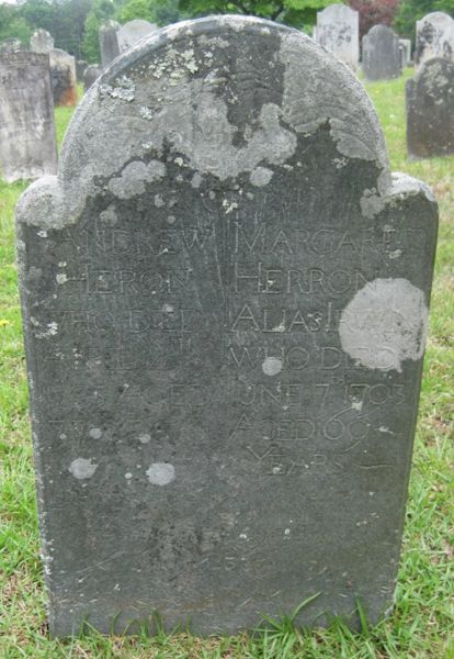 File:Andrew Herron, Margaret Irwin gravestone Steele Creek.jpg