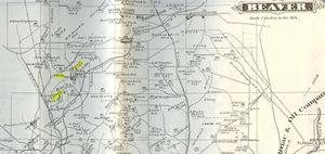1877 Caldwell Atlas Beaver Twp, Beals farms.jpg