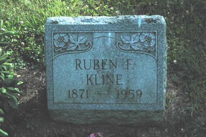 File:Gravestone Ruben F Kline.jpg