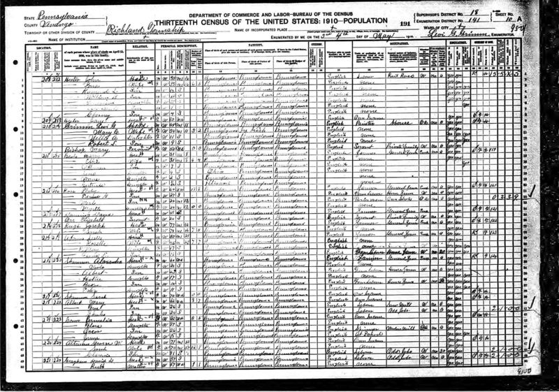 File:1910 census pa venango richland dist 141 pg 19.jpg