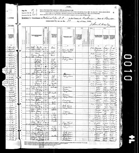 File:1880 census ks barber medicine lodge dist 315 pg 11.jpg