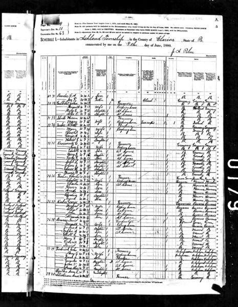File:1880 census pa clarion ashland dist 63 pg 9.jpg