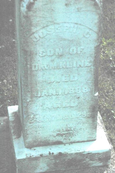 File:Gravestone Joseph Kline 1863 .jpg
