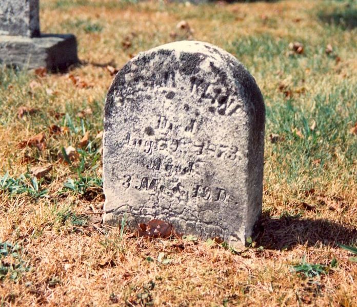 File:Gravestone Susan Elizabeth Kline, Phipps Cem..jpg