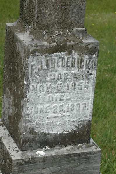 File:Gravestone F J Frederick.jpg