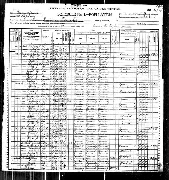 File:1900 census pa allegheny indiana dist 406 pg 11.jpg
