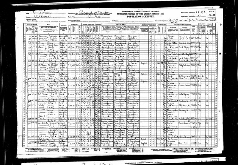 File:1930 Census PA Delaware Yeadon d179 24.jpg