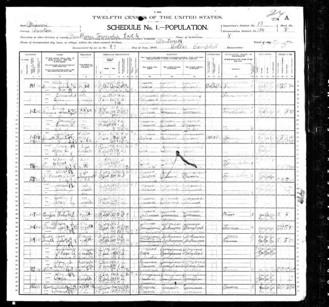 File:1900 census mo newton van buren dist 114 pg 15.jpg