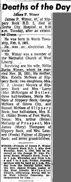File:WIMER James P obit Butler Eagle 10Sept1969.jpg