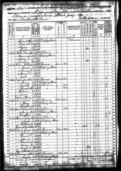 File:1870 census pa lawrence slippery rock pg 18.jpg