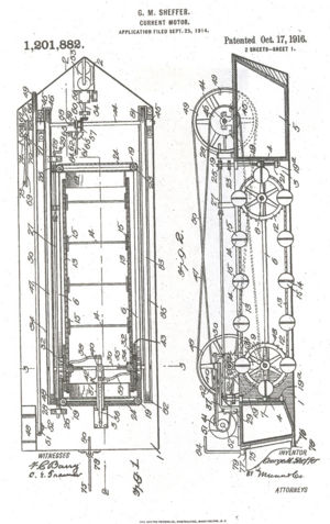Current Motor diagram sheet 1, patented 17 0ct 1916.jpg