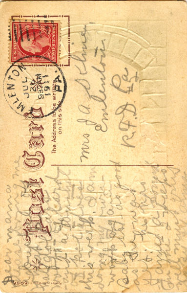 File:Annie Kline Sheffer postcard message.jpg
