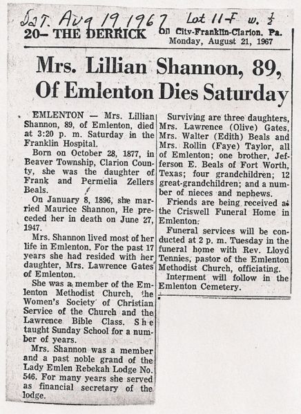 File:Beals, Lillian (Shannon) obit.jpg
