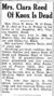 Obituary Clara Reed Derrick 3 Jan 1948.jpg