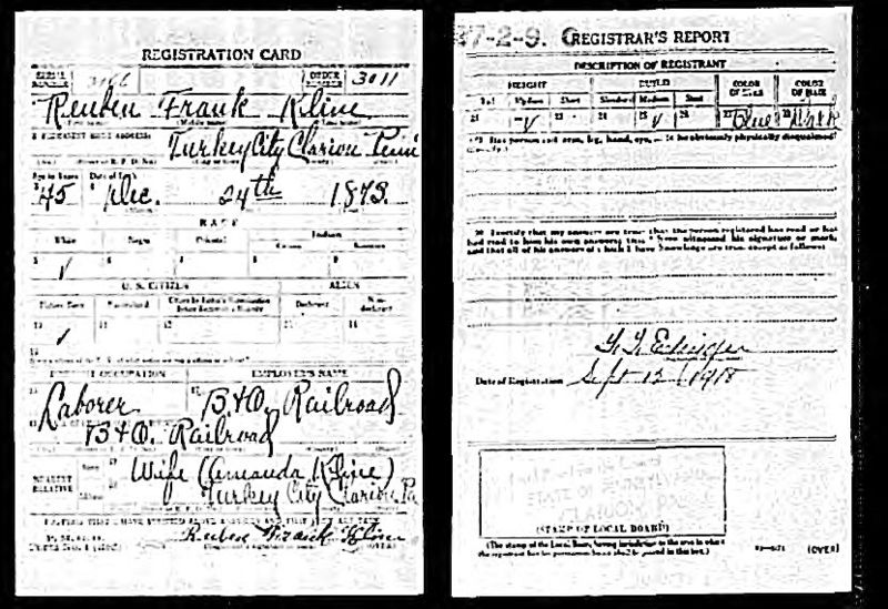 File:World war 1 draft card reuben frank kline.jpg