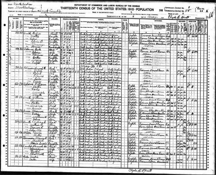 File:1910 census nc mecklenburg steel creek dist 118 pg 39.jpg