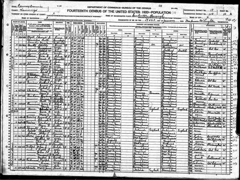 File:1920 census pa venango emlenton dist 110 pg 19.jpg