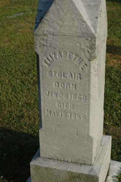 File:Gravestone Elizabeth St Clair.jpg