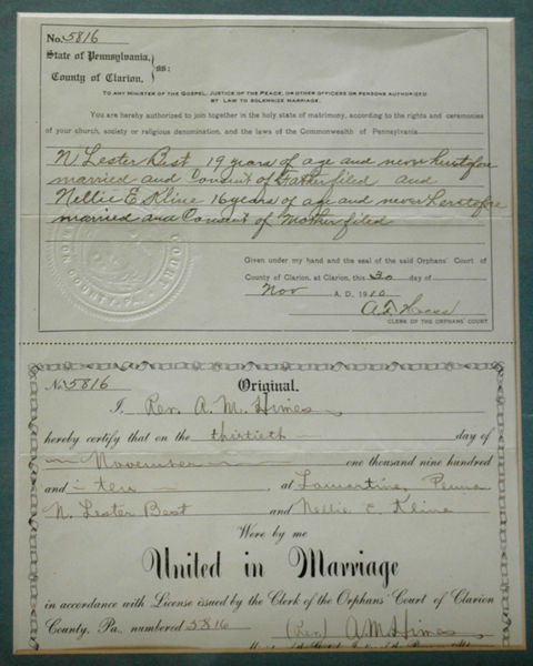 File:Lester Best & Nellie Kline marriage certif 2 reduced.jpg