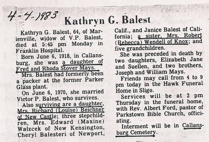 File:Obit Kathryn G. (Mays) (Sheffer) Balest.jpg