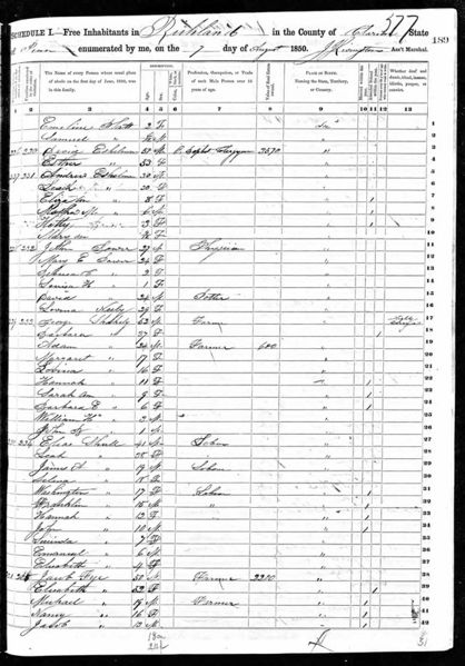File:1850 census pa clarion richland pg 189.jpg