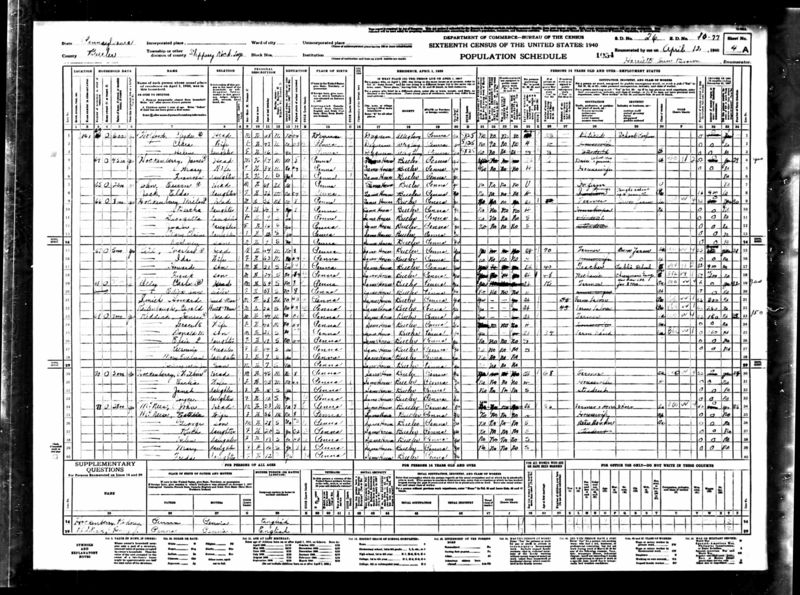 File:1940 census pa butler slippery rock dist 10-77 pg 7.jpg