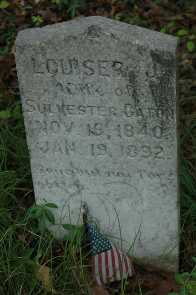 File:Gravestone Louiser J Caton.jpg