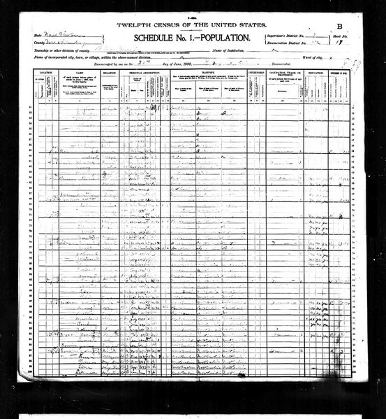 File:1900 census nc mecklenburg steele creek dist 52 pg 38.jpg
