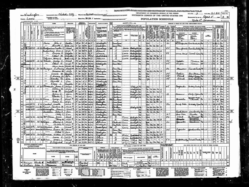 File:1940 Census WA Lewis Chehalis d21-24 p6.jpg