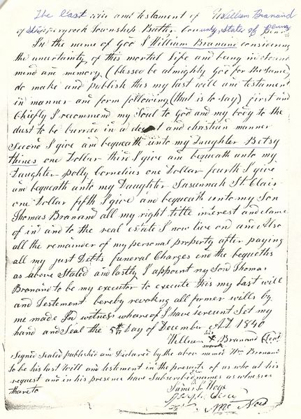 File:Will of Wm Branand 1840.jpg