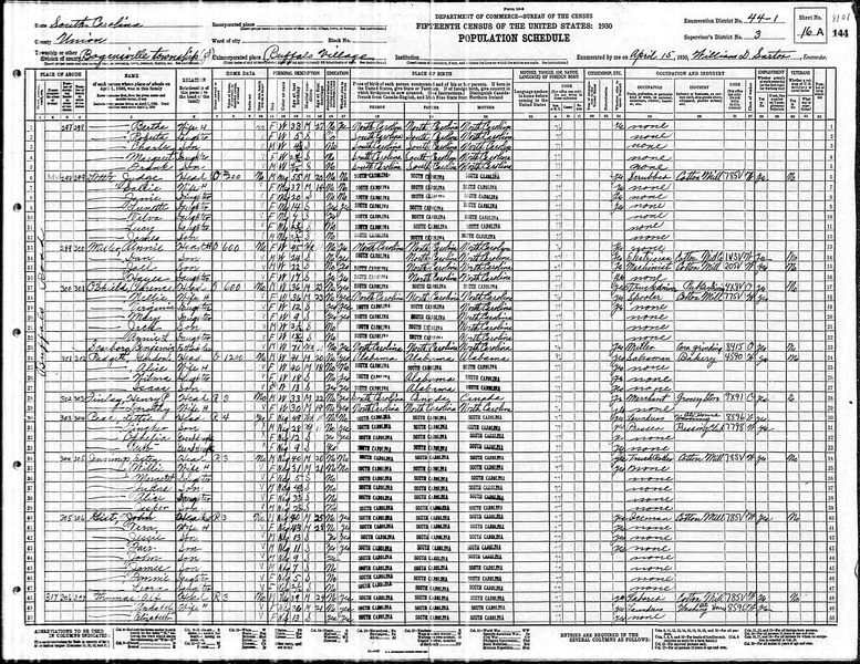 File:1930 census sc union bogansville dist 1 pg 31.jpg
