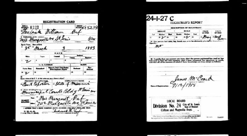 File:WW1 Draft Registration Frederick William Huf.jpg