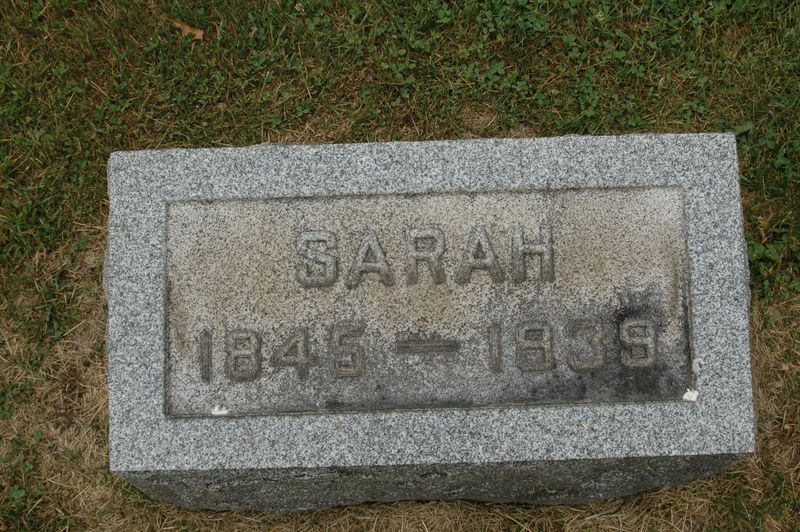 File:Gravestone Sarah Eddinger,wife of Hiram Beals.jpg