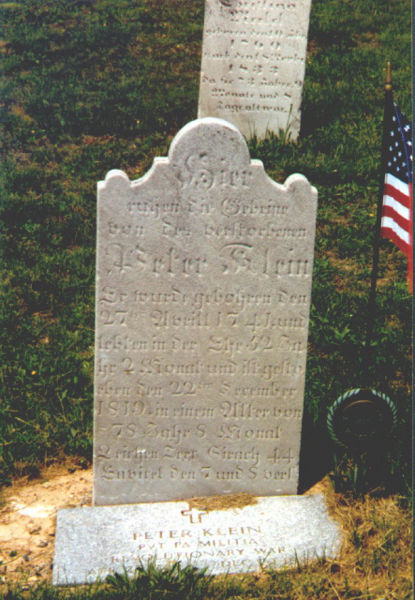 File:Gravestone of Peter Klein.jpg