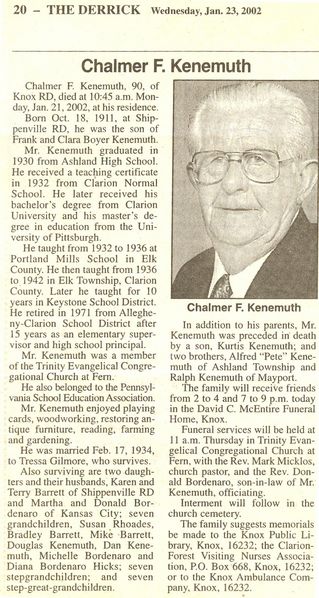 File:Obituary Chalmer F Kenemuth.jpg