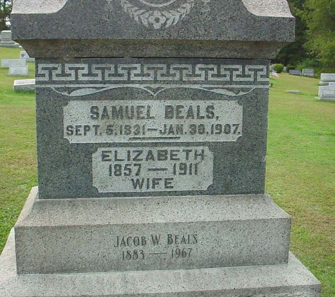 File:Gravestone Samuel Beals .jpg