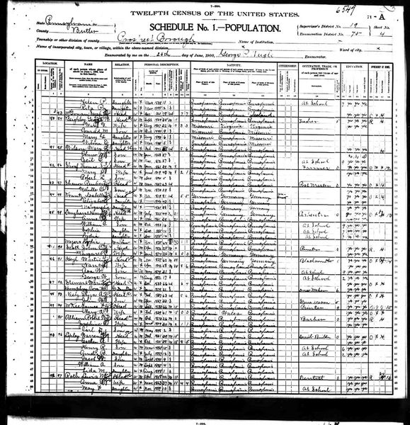 File:1900 census pa butler prospect d75 pg7.jpg