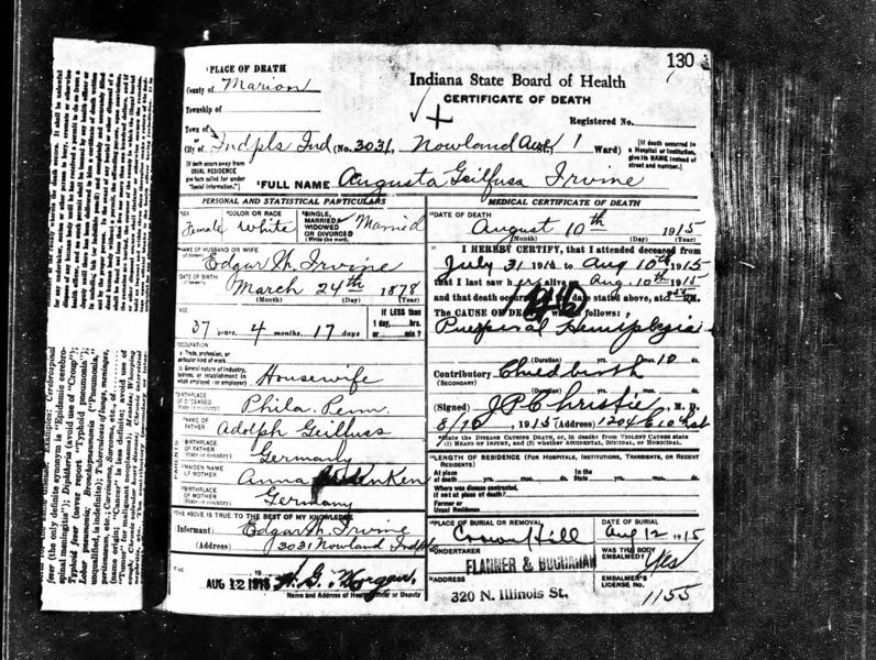 File:Death Certificate Augusta Geilfuss.jpg