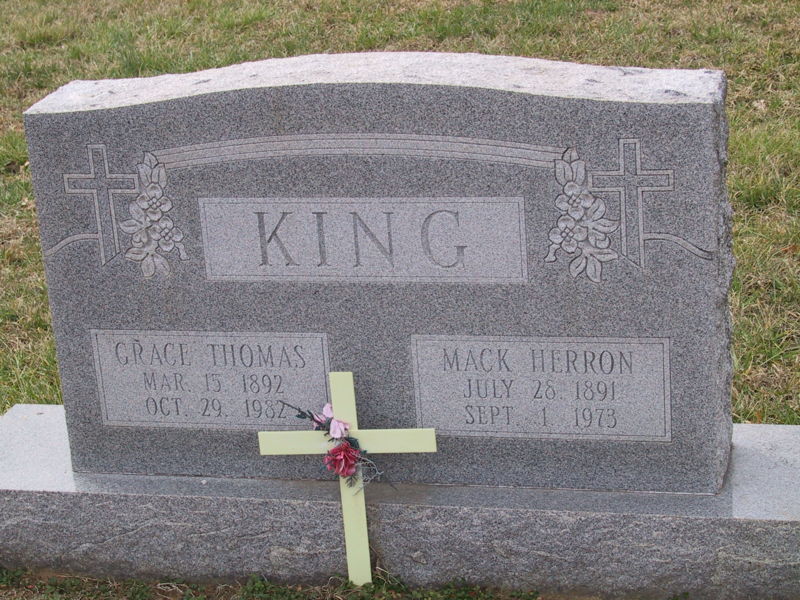 File:Gravestone Mack H King & Grace Thomas.JPG