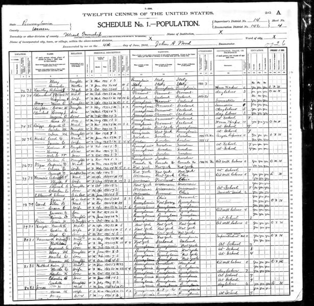 File:1900 census pa warren mead pg 7.jpg