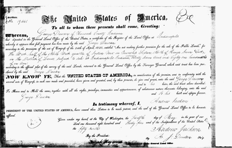 File:US Land Office Record George Dawson 1835.jpg