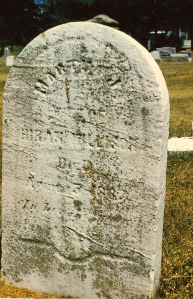 File:Gravestone, Martha J Wilson.jpg