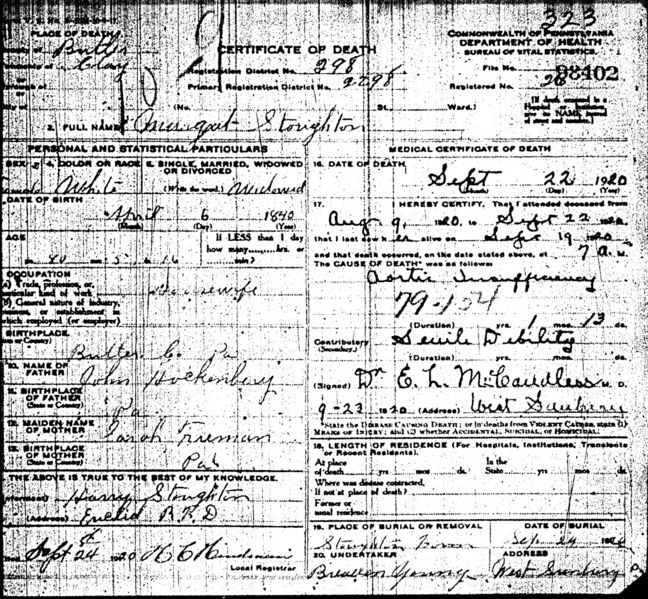 File:Margaret Stoughton Death Cert 1920.jpg