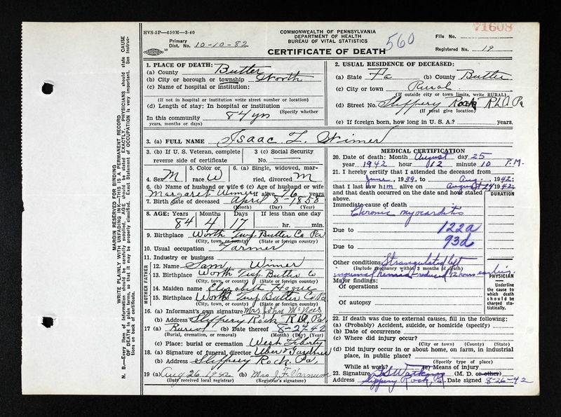 File:Death Certificate Isaac C Wimer.jpg
