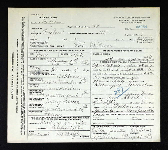 File:Death Certificate Lot Wilson.jpg